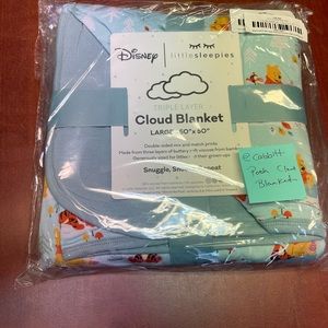Little Sleepies Pooh Cloud Blanket
